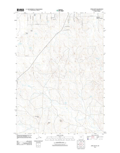 Appel Butte, WY (2012, 24000-Scale) Preview 1