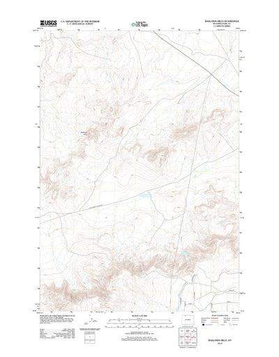 Badlands Hills, WY (2012, 24000-Scale) Preview 1