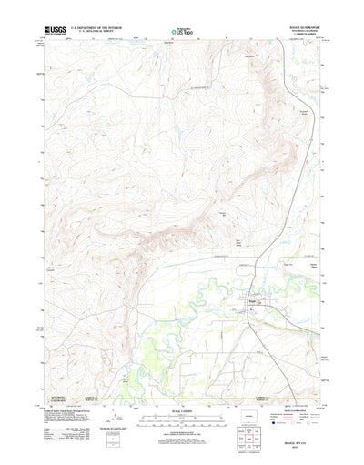 Baggs, WY-CO (2012, 24000-Scale) Preview 1