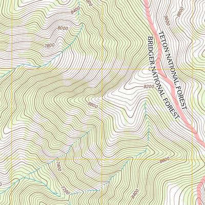 Bailey Lake, WY (2012, 24000-Scale) Preview 3