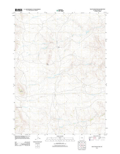 Baldy Mountain, WY (2012, 24000-Scale) Preview 1