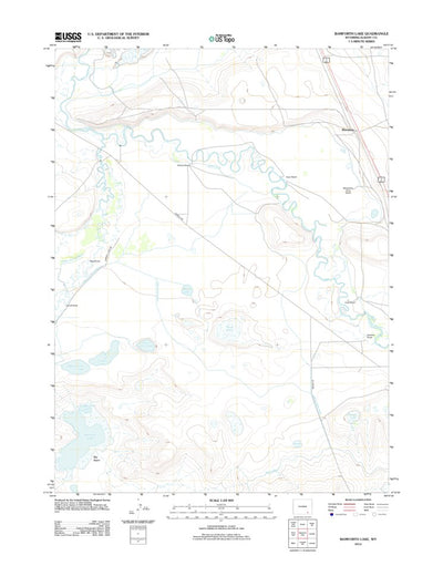 Bamforth Lake, WY (2012, 24000-Scale) Preview 1