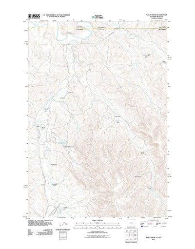 Bar N Draw, WY-MT (2011, 24000-Scale) Preview 1
