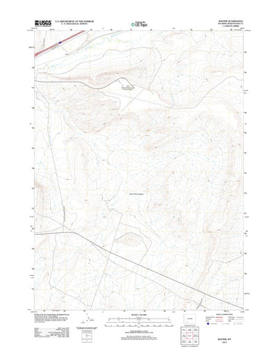 Baxter, WY (2012, 24000-Scale) Preview 1