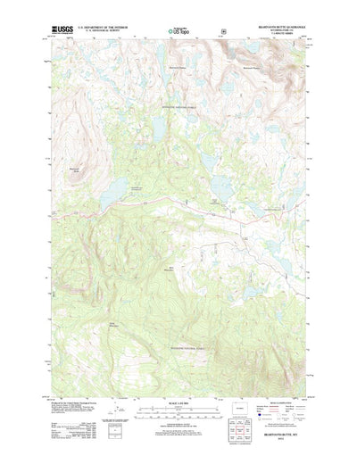 Beartooth Butte, WY (2012, 24000-Scale) Preview 1
