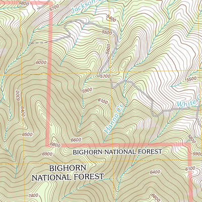 Beaver Creek Hills, WY (2012, 24000-Scale) Preview 3