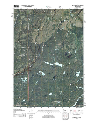 Bechler Falls, WY-ID (2011, 24000-Scale) Preview 1