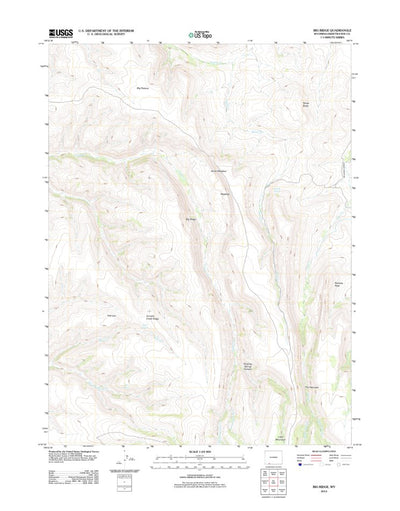 Big Ridge, WY (2012, 24000-Scale) Preview 1