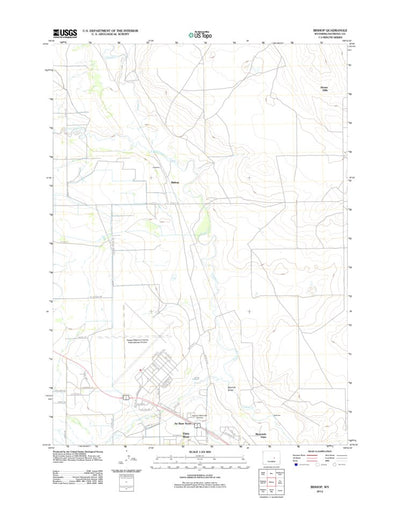 Bishop, WY (2012, 24000-Scale) Preview 1