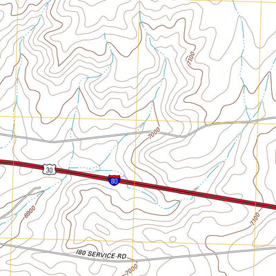 Bitter Creek NE, WY (2012, 24000-Scale) Preview 3