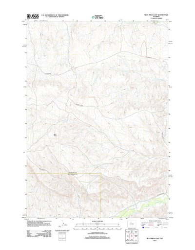 Blue Mesa East, WY (2012, 24000-Scale) Preview 1