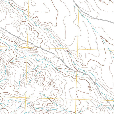 Blue Mesa East, WY (2012, 24000-Scale) Preview 2