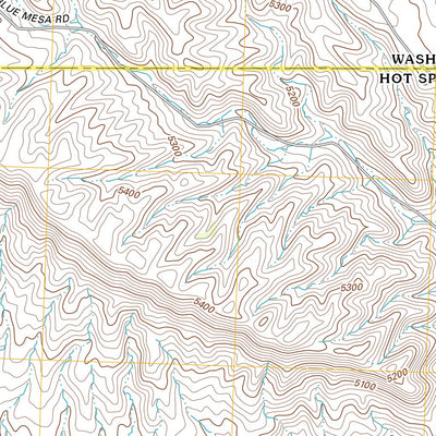 Blue Mesa East, WY (2012, 24000-Scale) Preview 3