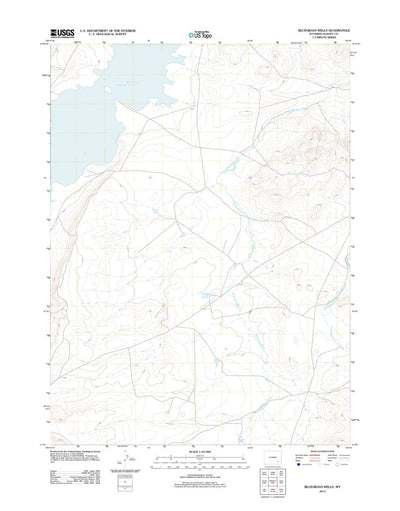Bluegrass Wells, WY (2012, 24000-Scale) Preview 1