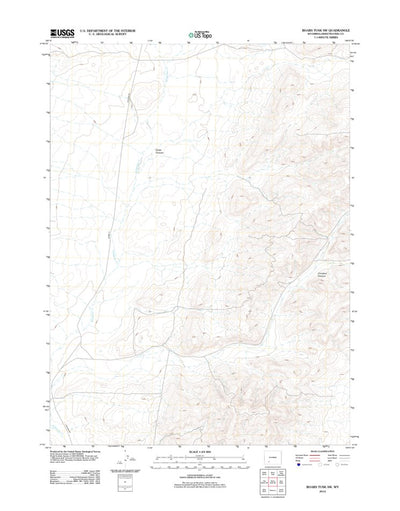 Boars Tusk SW, WY (2012, 24000-Scale) Preview 1