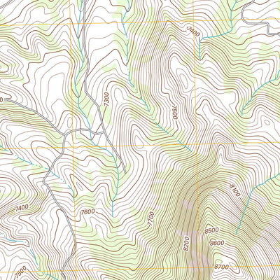 Bradley Peak, WY (2012, 24000-Scale) Preview 2