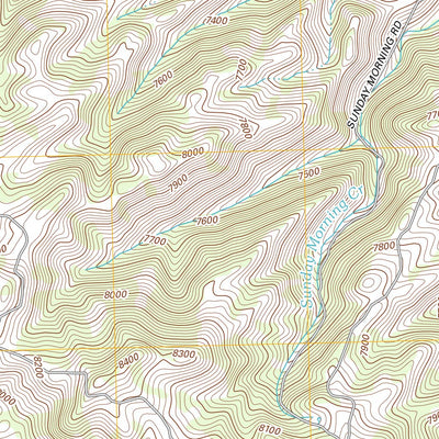 Bradley Peak, WY (2012, 24000-Scale) Preview 3
