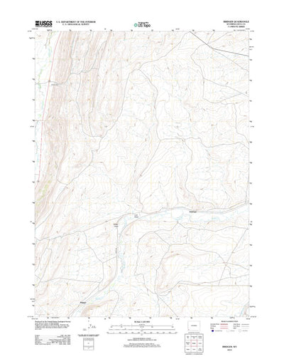 Bridger, WY (2012, 24000-Scale) Preview 1