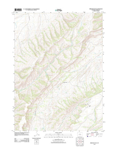 Bridger Pass, WY (2012, 24000-Scale) Preview 1