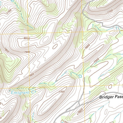 Bridger Pass, WY (2012, 24000-Scale) Preview 2