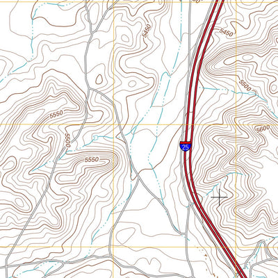 Bristol Ridge NE, WY (2012, 24000-Scale) Preview 3