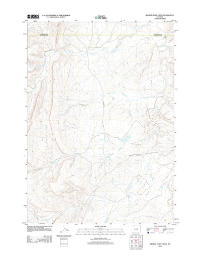Broken Horn Creek, WY (2012, 24000-Scale) Preview 1
