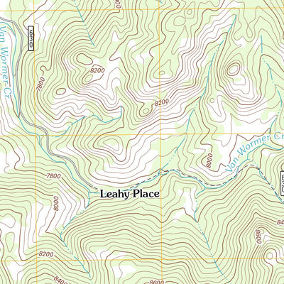 Buck Peak, WY (2012, 24000-Scale) Preview 3