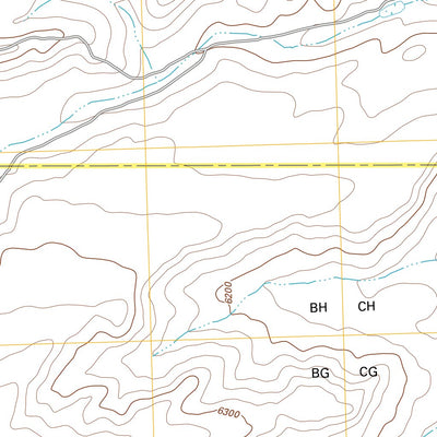 Bucklin Reservoirs, WY (2012, 24000-Scale) Preview 2