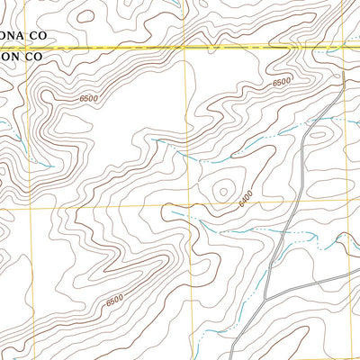 Bucklin Reservoirs, WY (2012, 24000-Scale) Preview 3