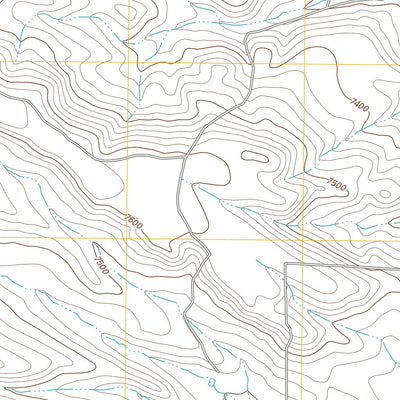 Budd Reservoir, WY (2012, 24000-Scale) Preview 3