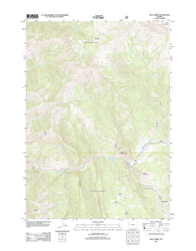 Bull Creek, WY (2012, 24000-Scale) Preview 1