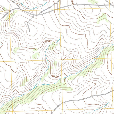 Bush Butte, WY (2012, 24000-Scale) Preview 2