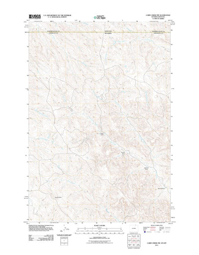 Cabin Creek NW, WY-MT (2011, 24000-Scale) Preview 1