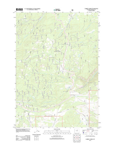 Caribou Creek, WY (2012, 24000-Scale) Preview 1