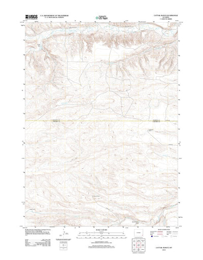 Cattail Ranch, WY (2012, 24000-Scale) Preview 1