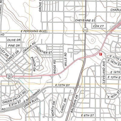 Cheyenne North, WY (2012, 24000-Scale) Preview 3