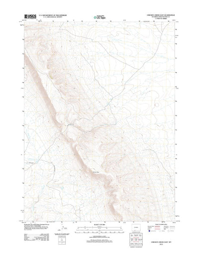 Chicken Creek East, WY (2012, 24000-Scale) Preview 1