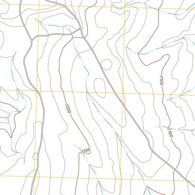 Chicken Creek SE, WY-CO (2012, 24000-Scale) Preview 2
