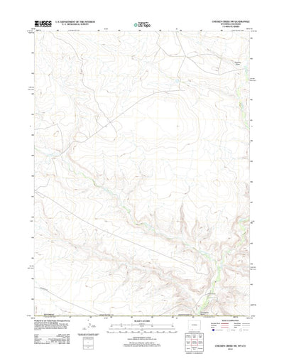 Chicken Creek SW, WY-CO (2012, 24000-Scale) Preview 1