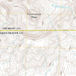 Continental Peak, WY (2012, 24000-Scale) Preview 3