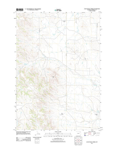 Coon Track Creek, WY (2012, 24000-Scale) Preview 1