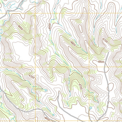 Coon Track Creek, WY (2012, 24000-Scale) Preview 3