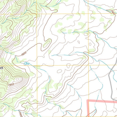 Cow Creek Mountain, WY (2012, 24000-Scale) Preview 2