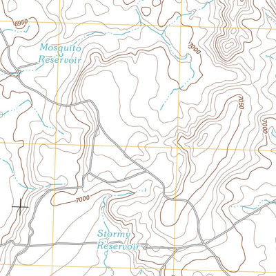 Cow Creek Reservoir, WY (2012, 24000-Scale) Preview 3