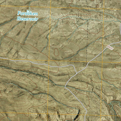 Cow Creek Reservoir SW, WY-CO (2010, 24000-Scale) Preview 2