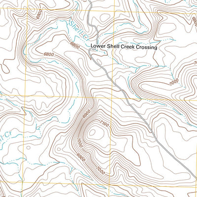 Cow Creek Reservoir SW, WY-CO (2012, 24000-Scale) Preview 3