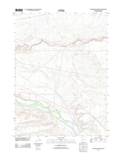 Cow Hollow Creek, WY (2012, 24000-Scale) Preview 1