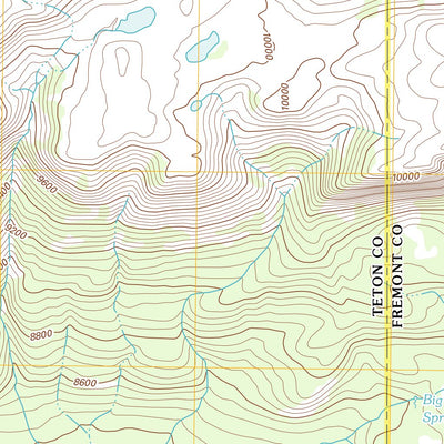 Crater Lake, WY (2012, 24000-Scale) Preview 2