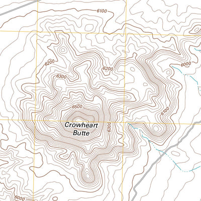 Crowheart Butte, WY (2012, 24000-Scale) Preview 3