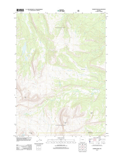 Darwin Peak, WY (2012, 24000-Scale) Preview 1